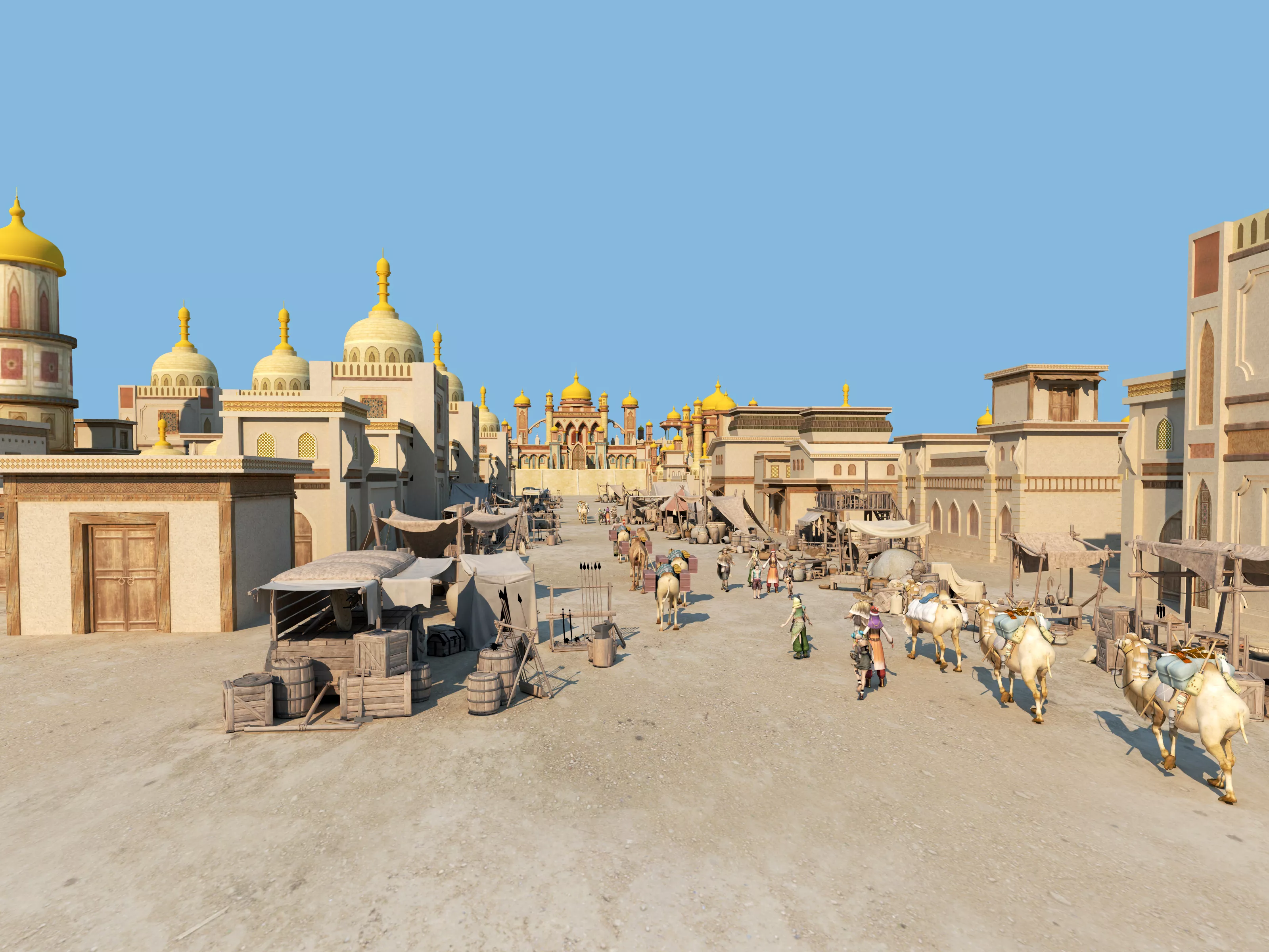 Ancient Egyptian Architectur01 3D model