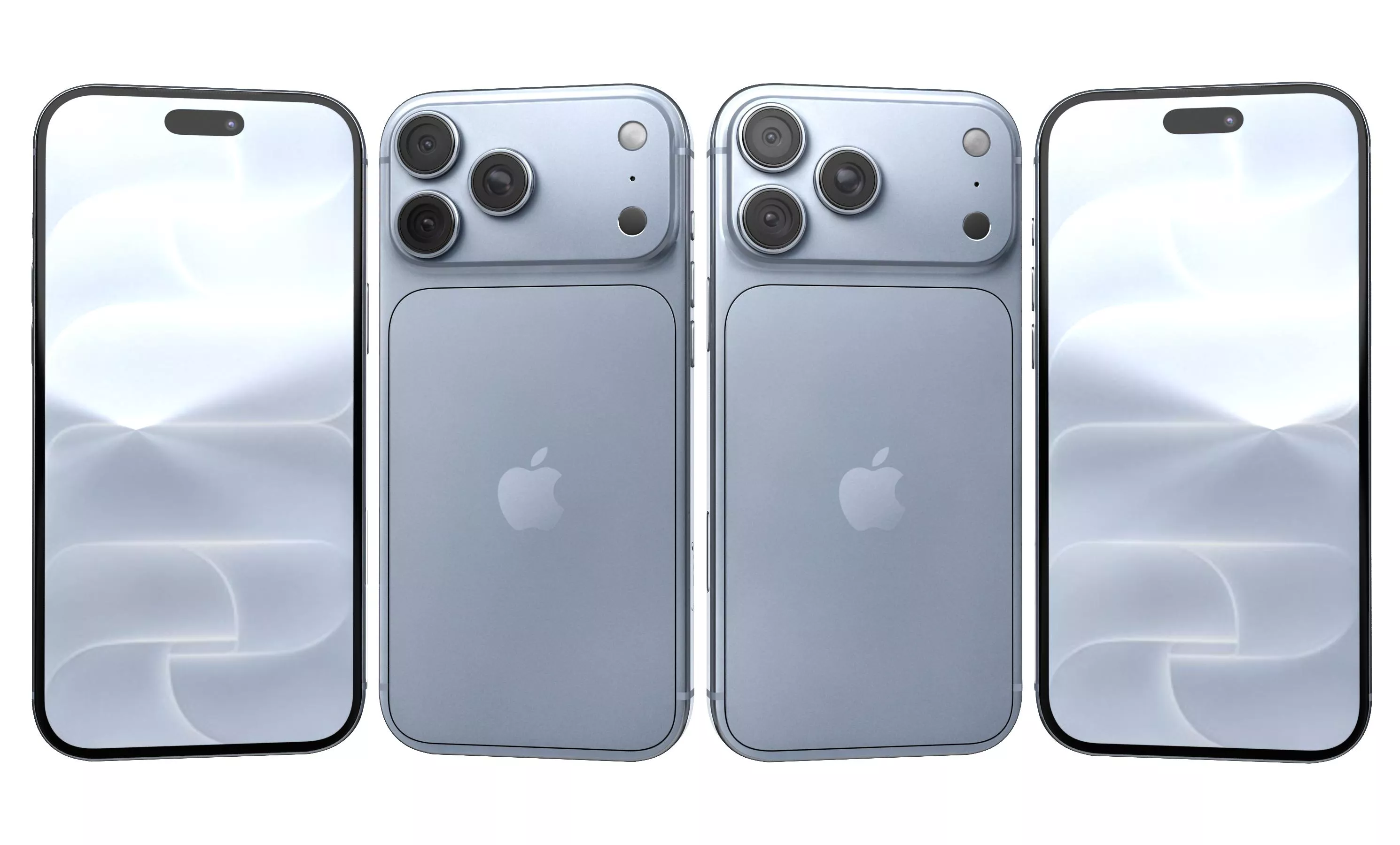 Apple iPhone 18 Pro Max Glacier 3D model
