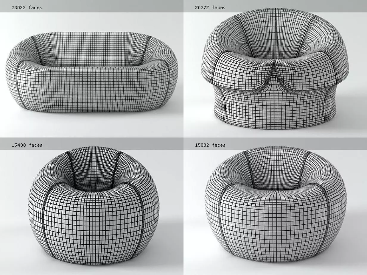 UP 2000 Series 3D model_2