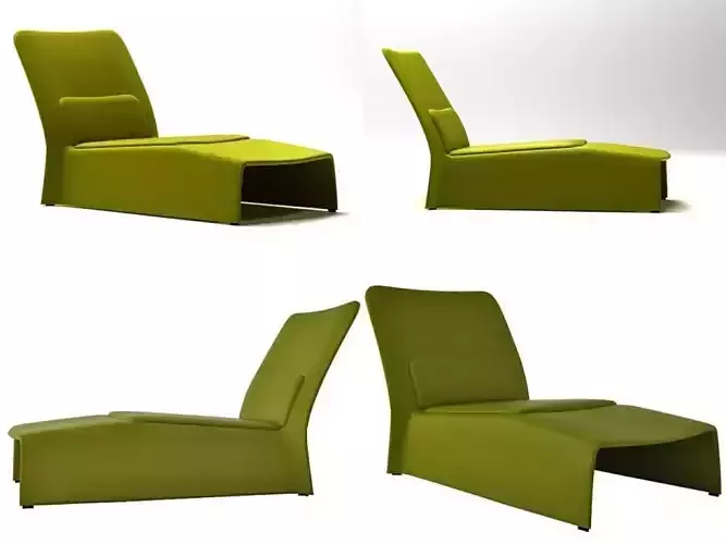 Glove Chaise Longue 3D model