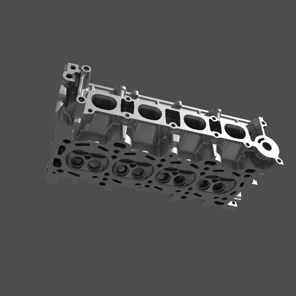 4 Cylinder Engine Block 02 3D model_9