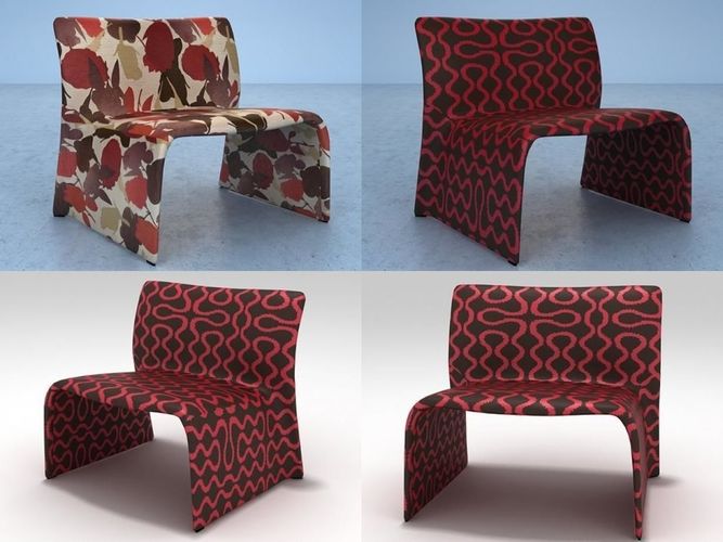 Glove Chair 3D model