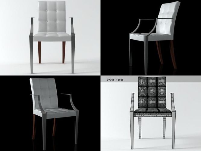 Monseigneur Chair 3D model