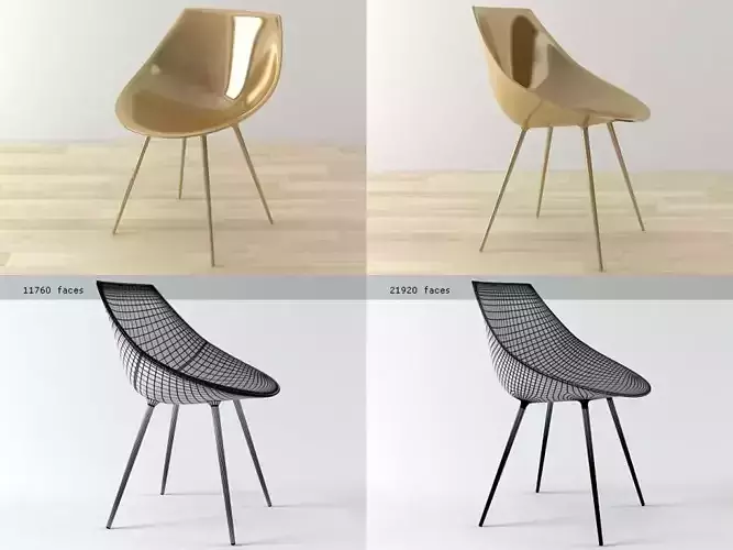 Lago four different chairs