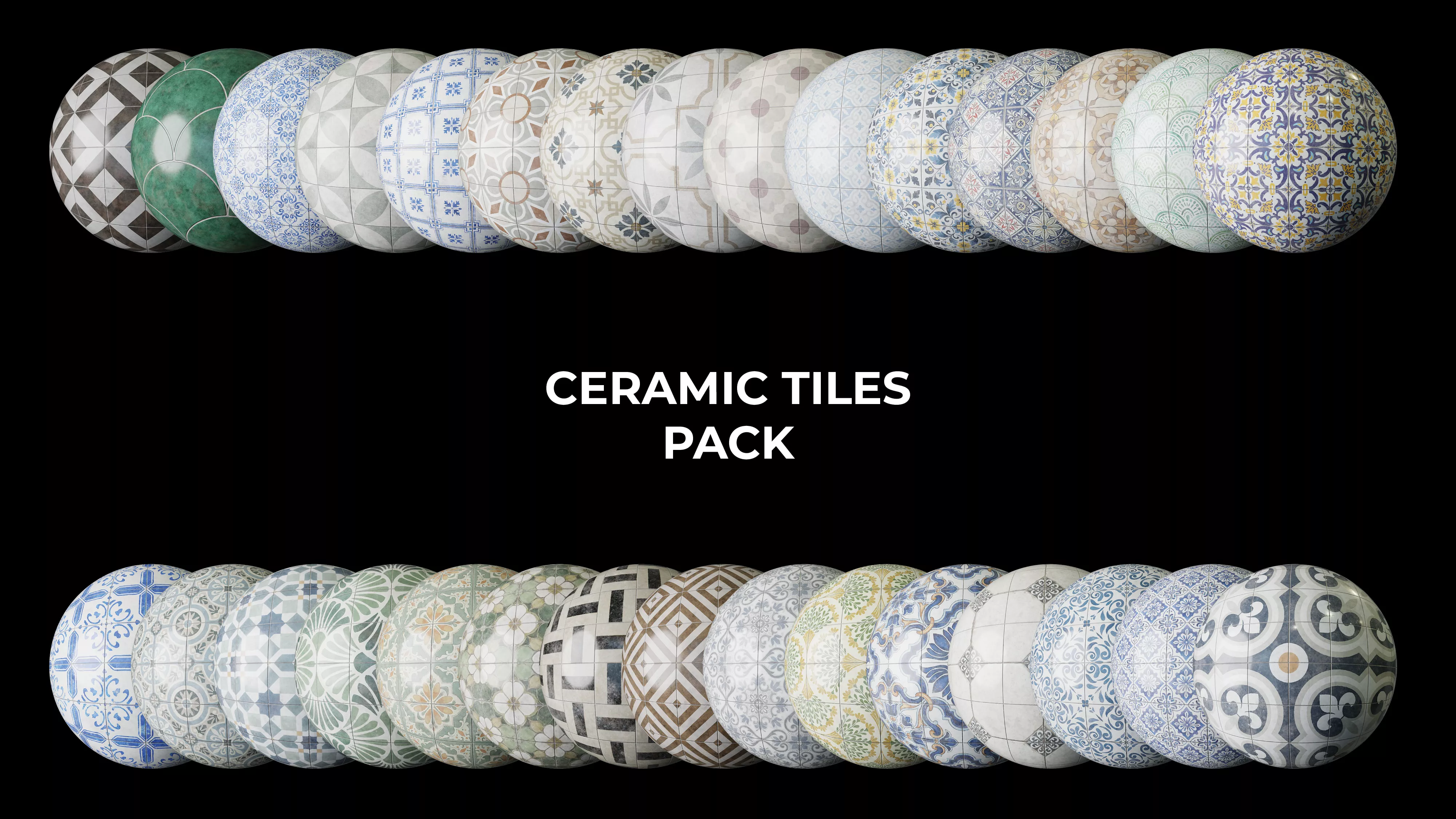 Ceramic Tiles Pack Texture
