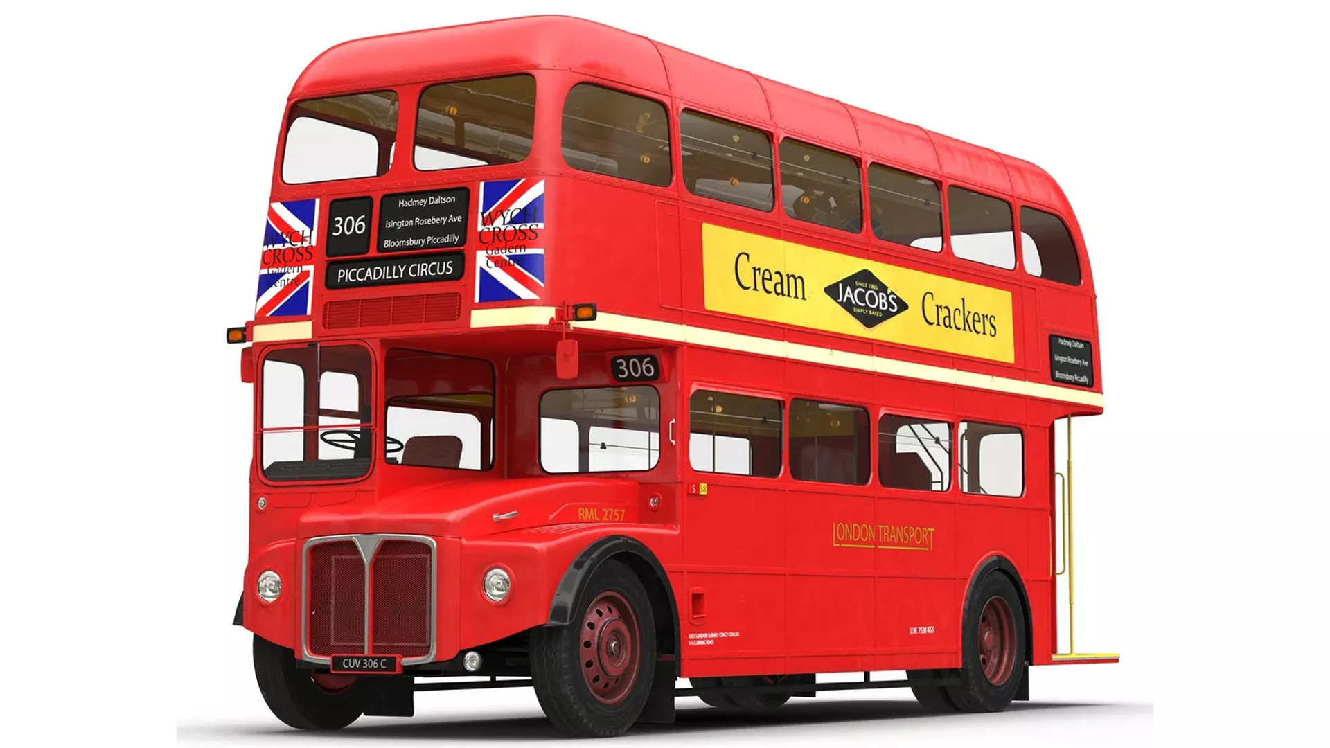 London Bus Routemaster 3D model