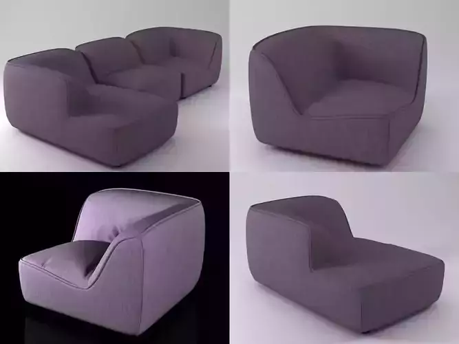 So four different sofas and chairs