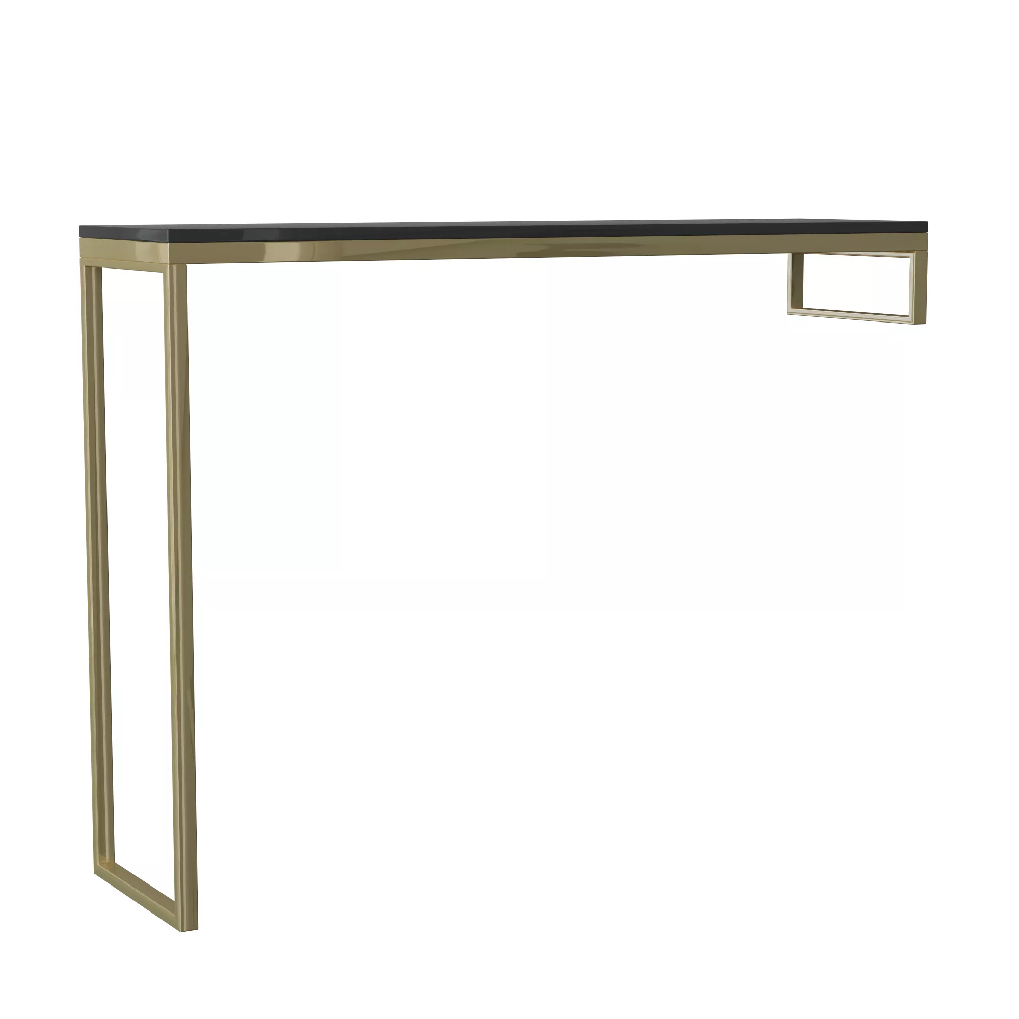 Minimalist Home Bar Counter 3D Asset 3D model