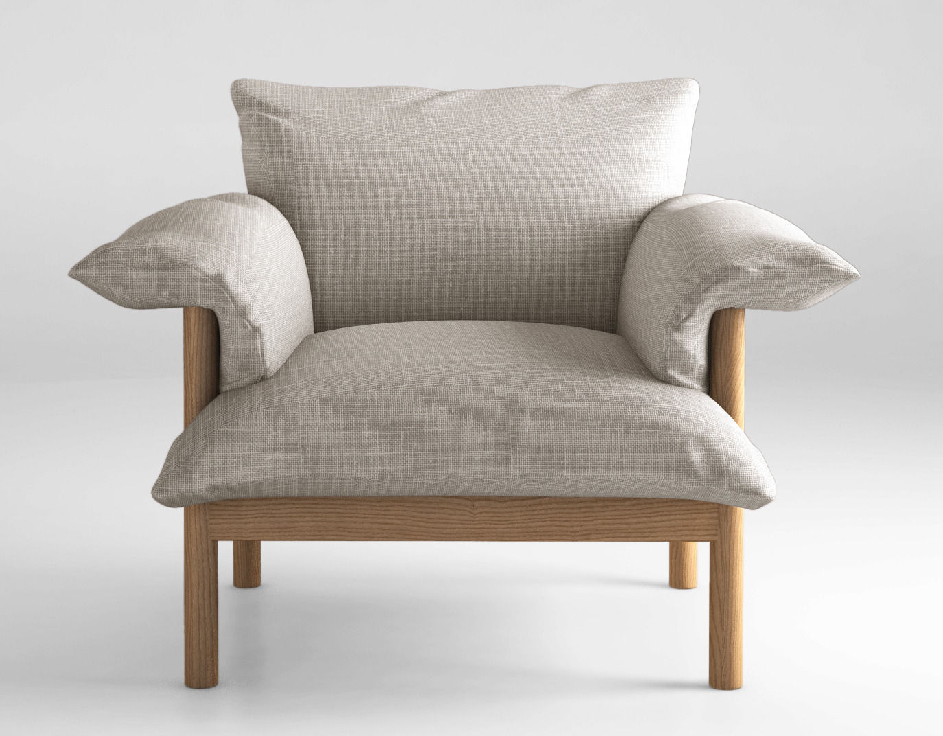 Jardan Wilfred armchair 3D model CGTrader