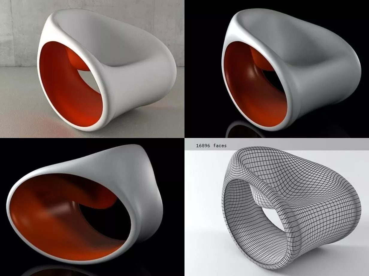 MT3 futuristic ring design 3D model_0