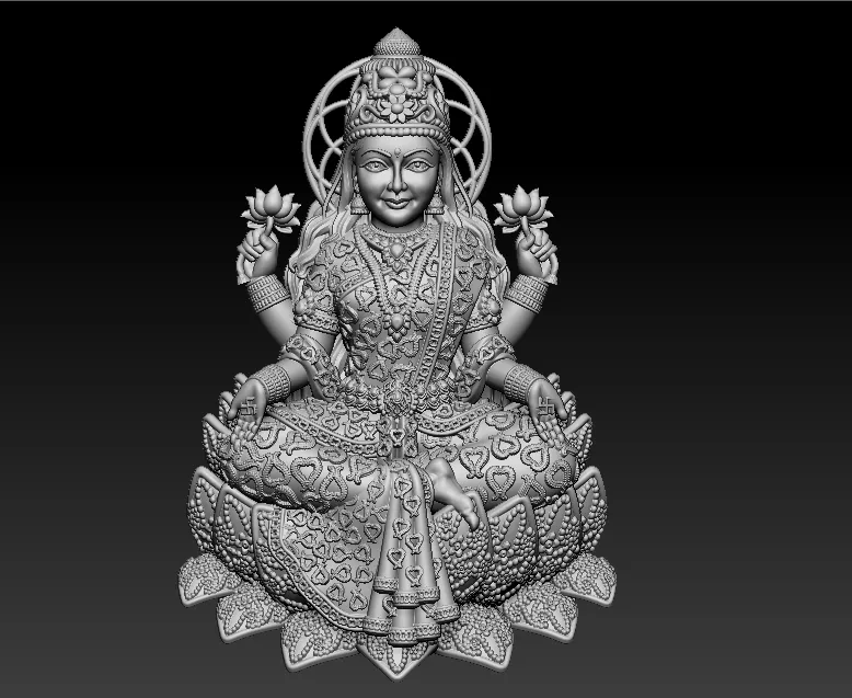 laxmi 3d unique model 3D print model