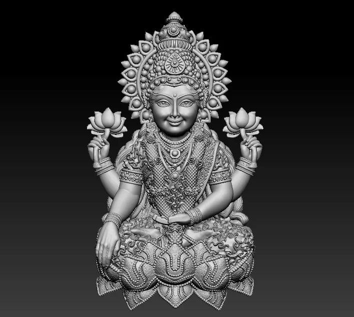 laxmi 3d unique model 3D print model