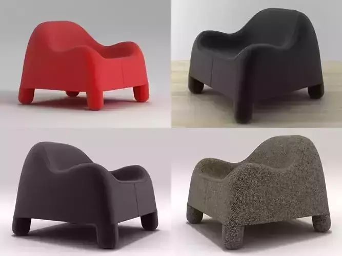 Gomma four different chairs
