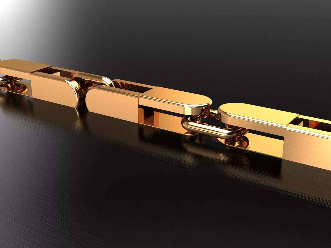 Luxurious-Geometric-Chain-Link 3D print model