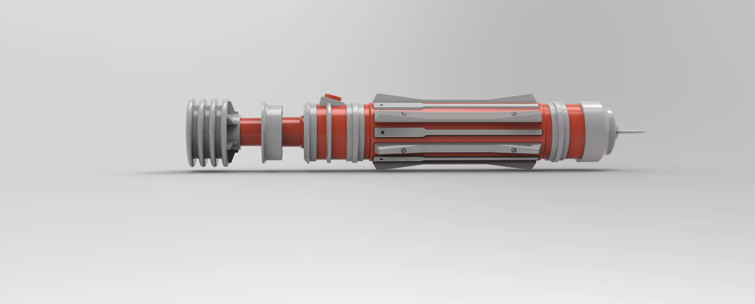 Lightsaber Leia Organa Solo The Rise of Skywalker 3D print model