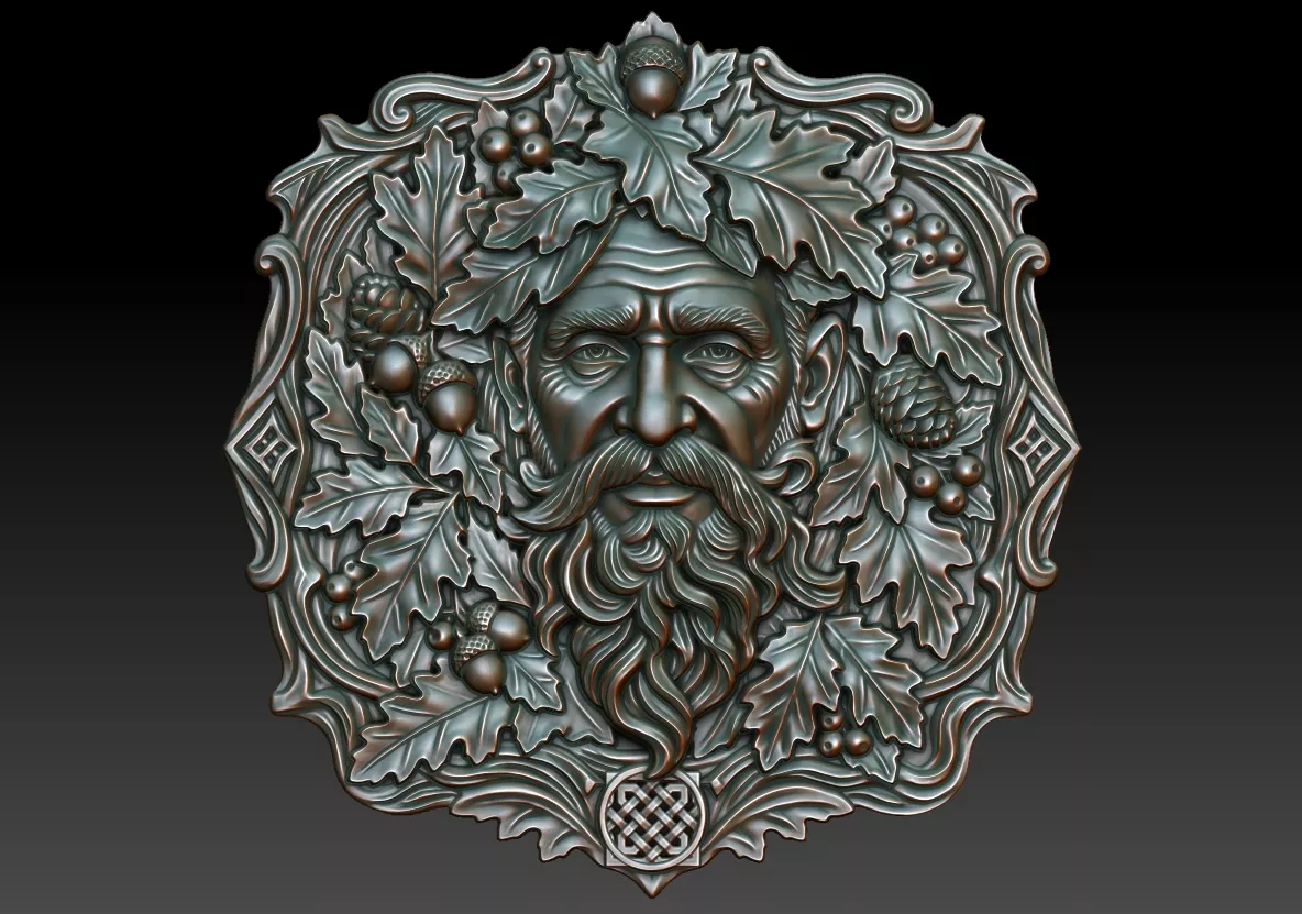 Greenman 18 3D print model
