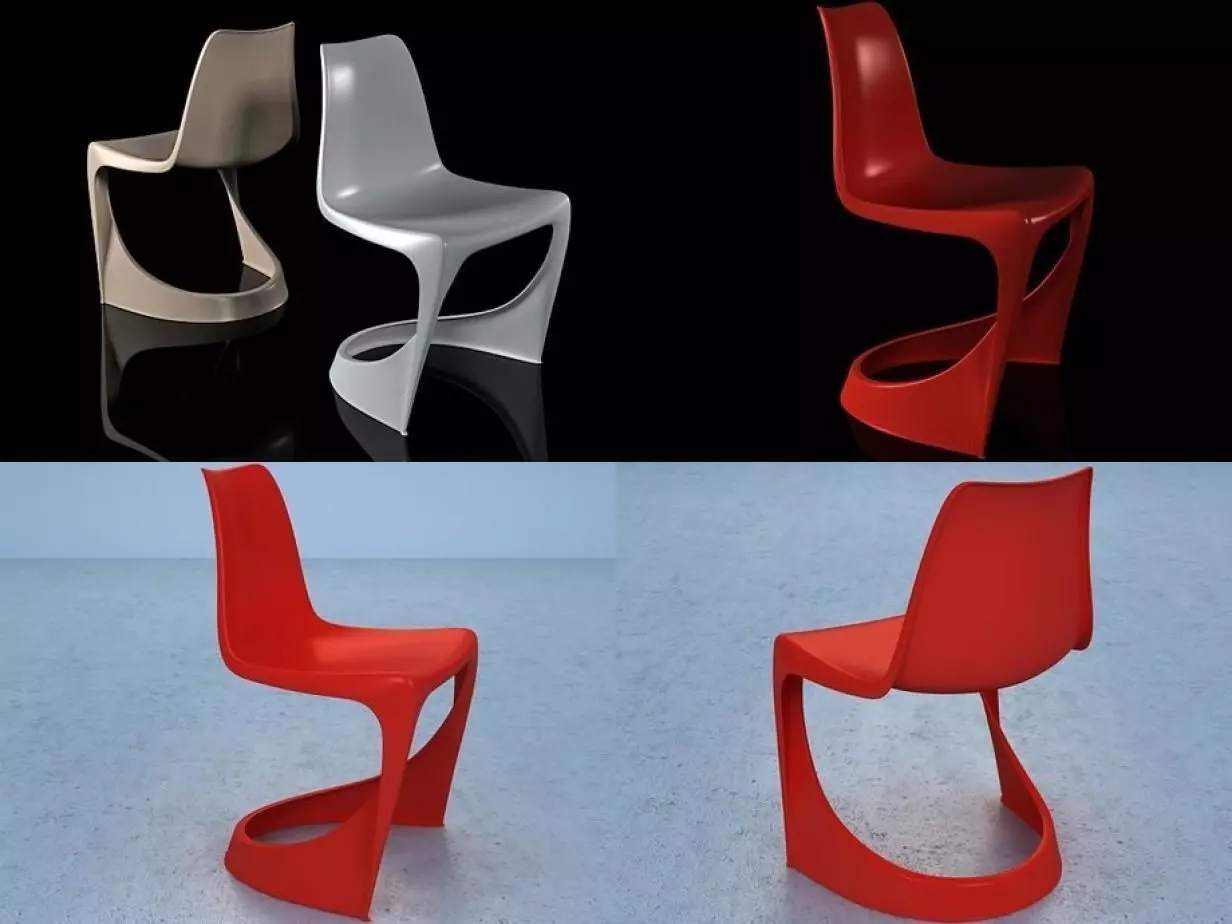 290 Cantilever Chair 3D model_0