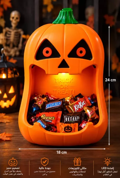 Halloween candy bowl 3D print model