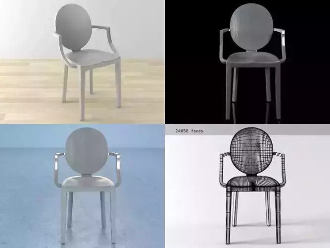 Kong Armchair 3D model