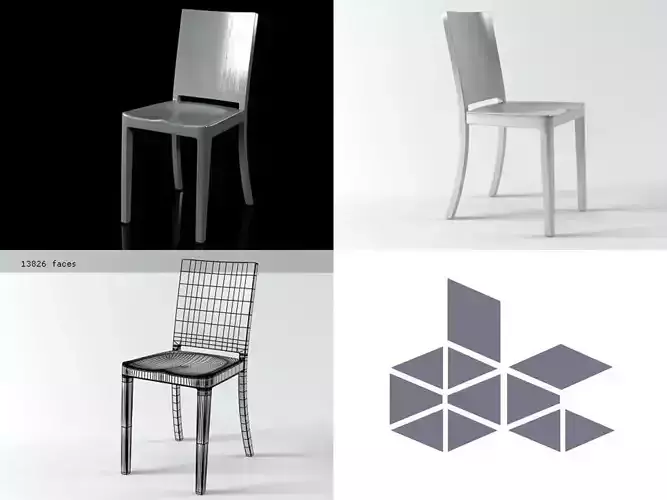 Hudson Chair 3D model