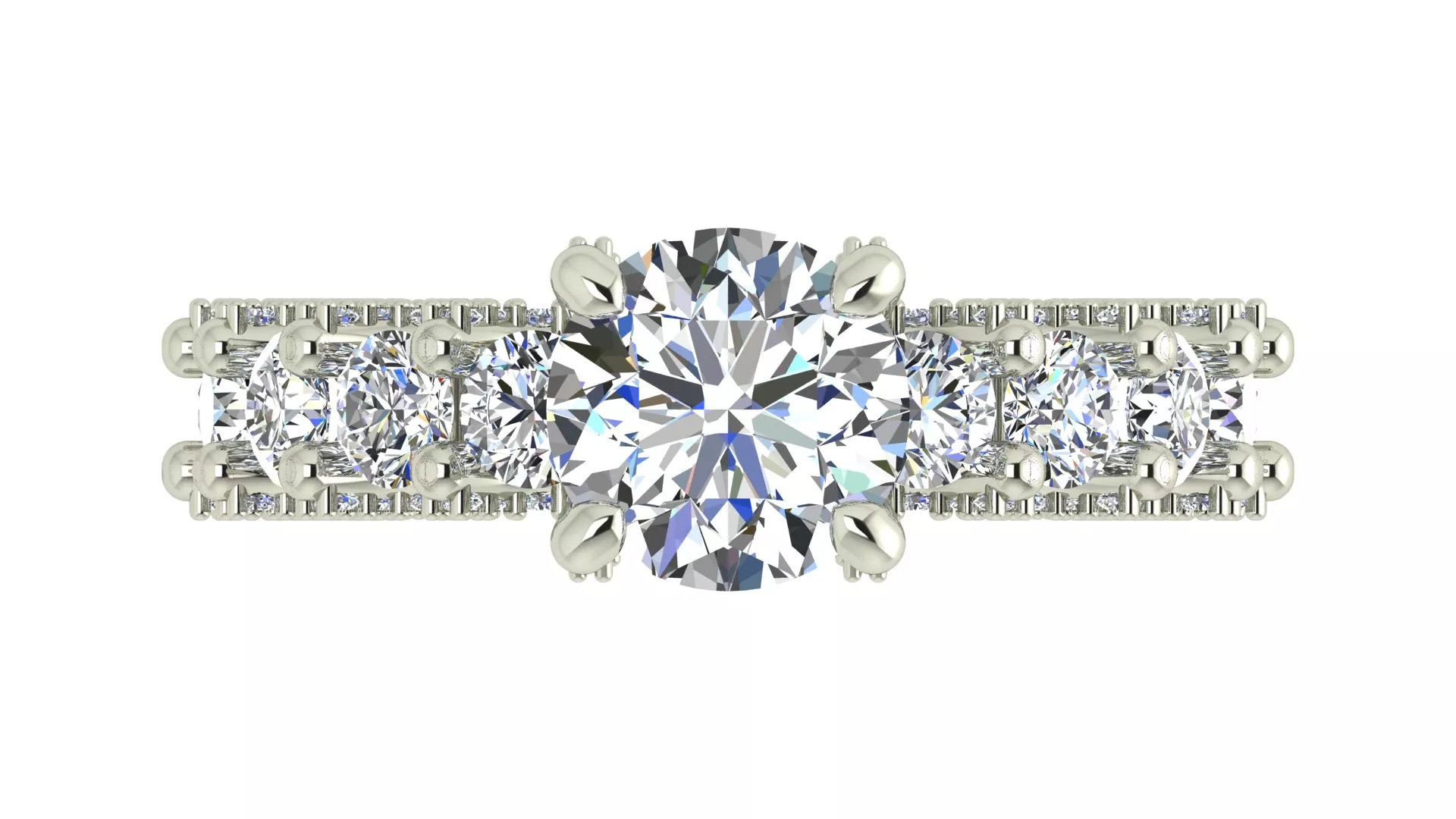 Diamond Ring 3D print model