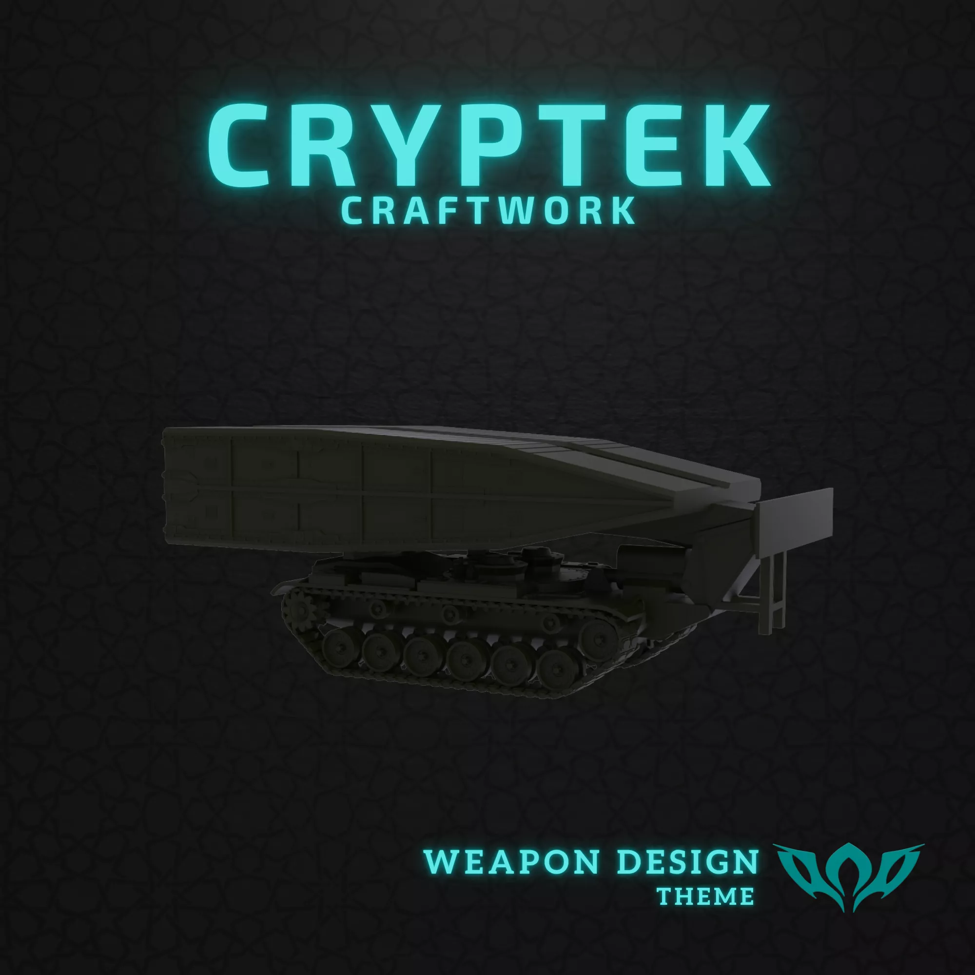 34 M60 AVLB Armored Vehicle Launched Bridge 3D print model