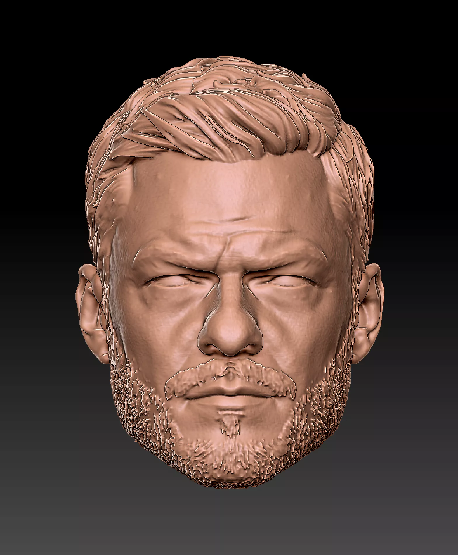 Alan Ritchson 3D print model
