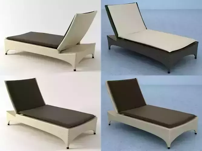 Marrakesh Beach Chair 3D model