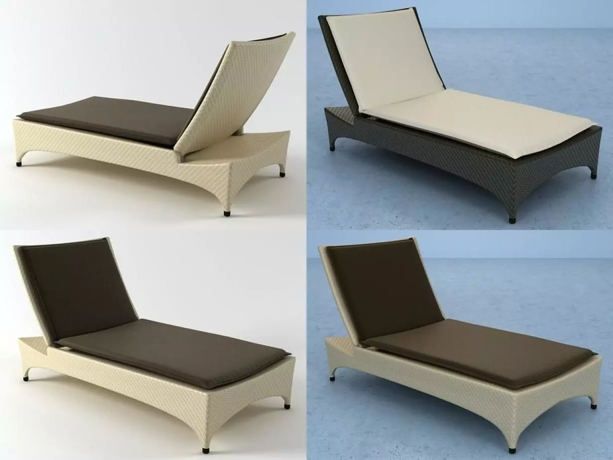 Marrakesh Beach Chair 3D model_0