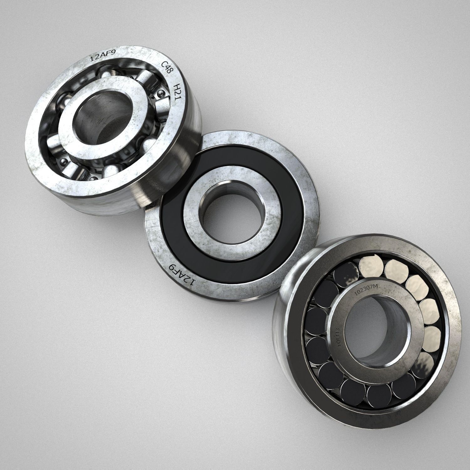 Bearing 3D model_1
