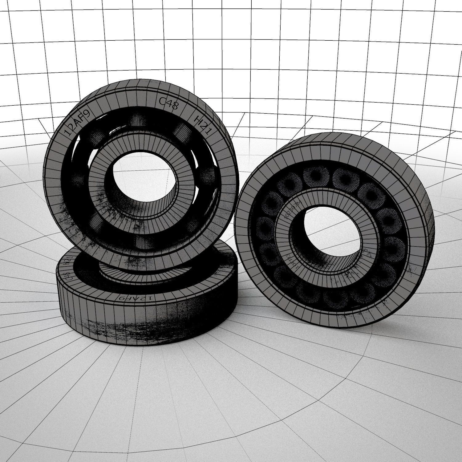 Bearing 3D model_3