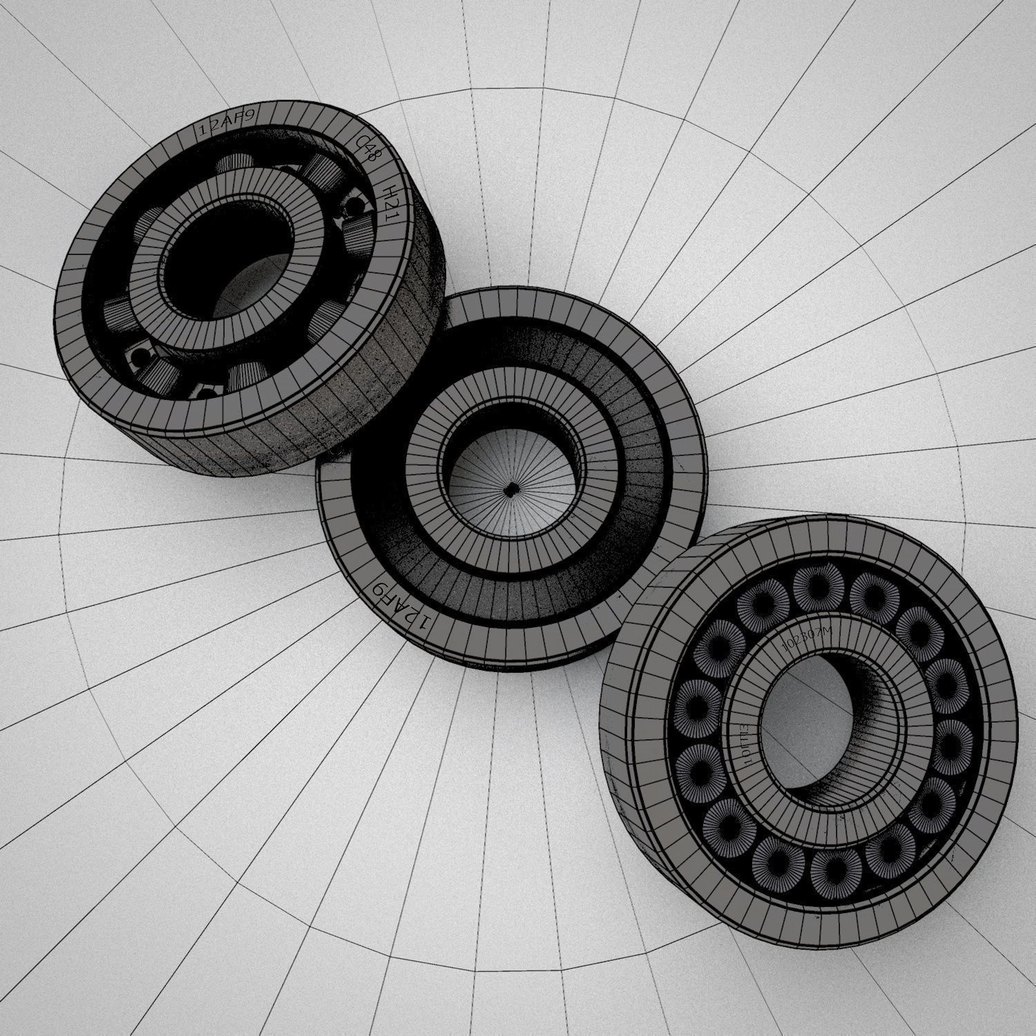 Bearing 3D model_4