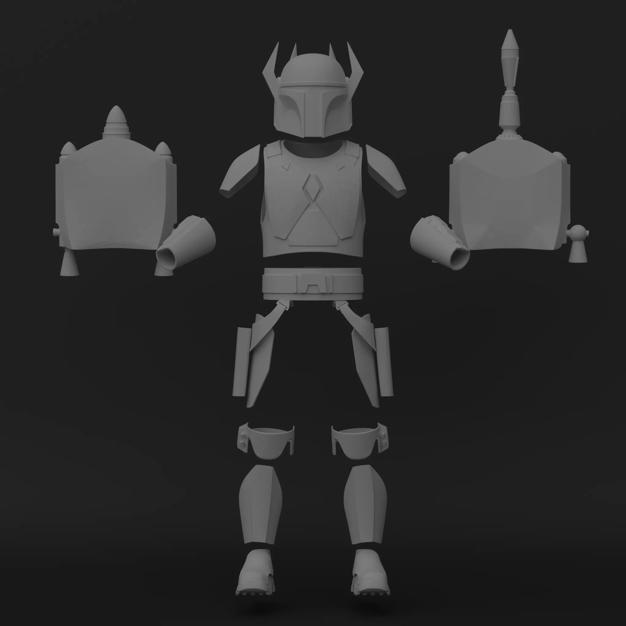 Gar Saxon Kit - One12 - STL files 3D print model