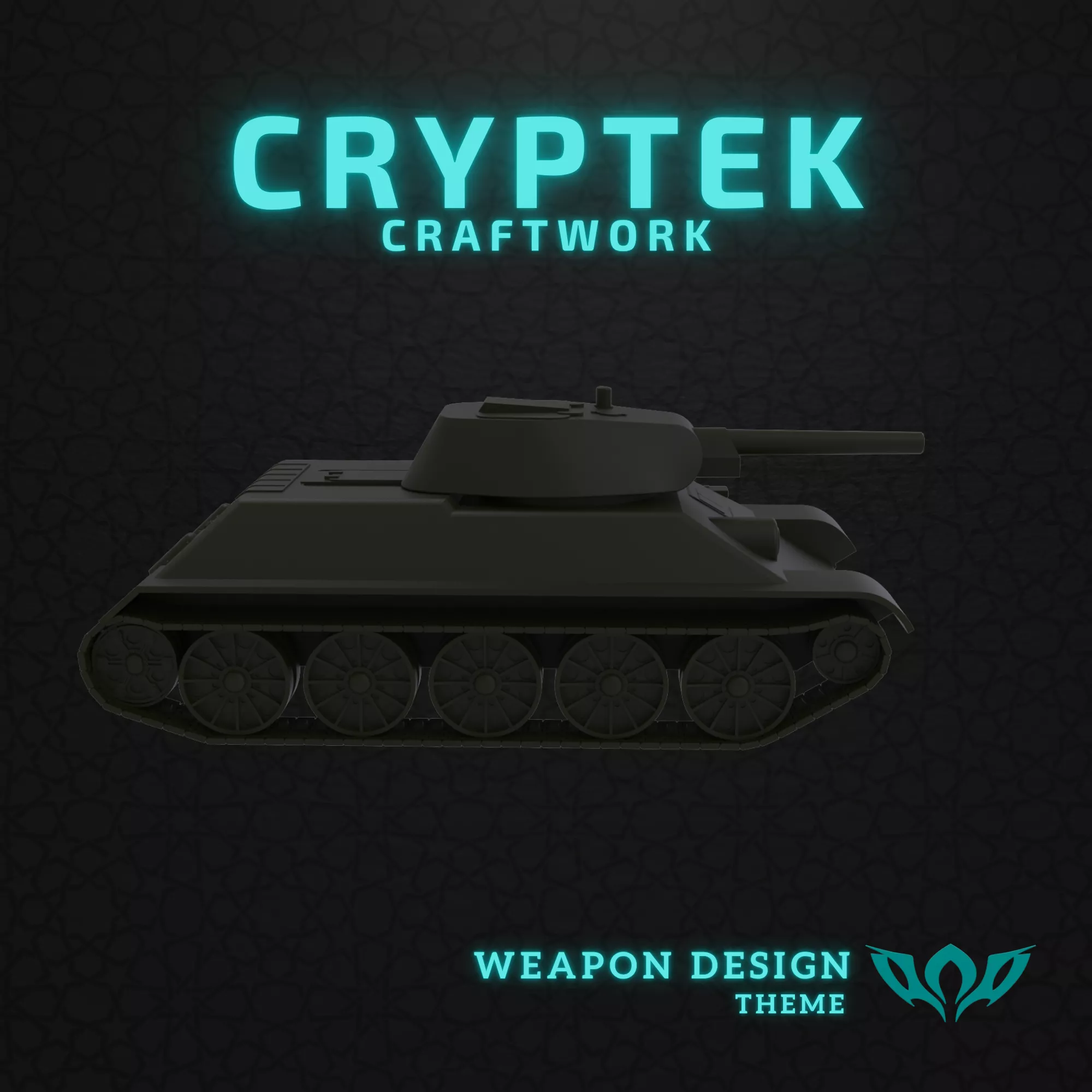 38 Miniature T-34 Soviet Medium Tank Scale Replica 3D print model