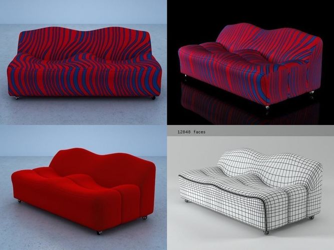 ABCD 2-Seater 3D model