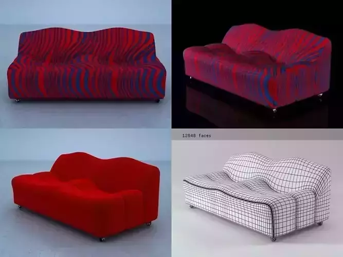 ABCD 2-Seater 3D model