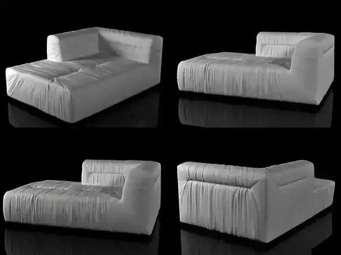Nuvola Chaise Longue 3D model