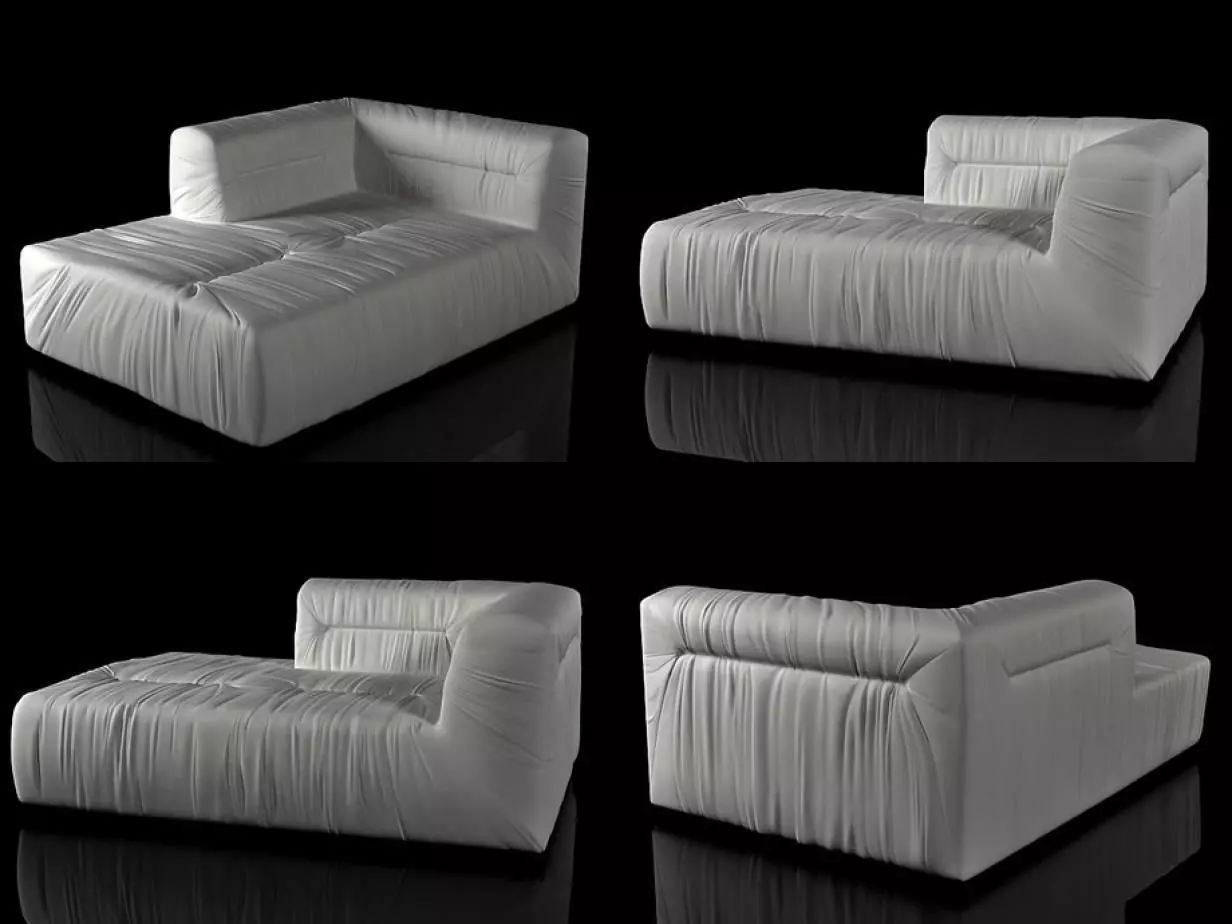 Nuvola Chaise Longue 3D model_0