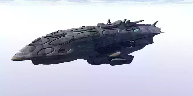 Anunaki Battle Ship 3D model