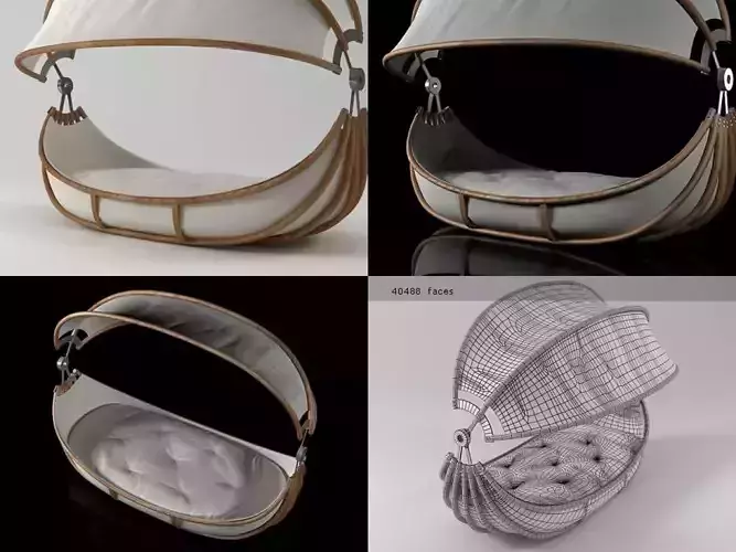 Float swing bed with three different views