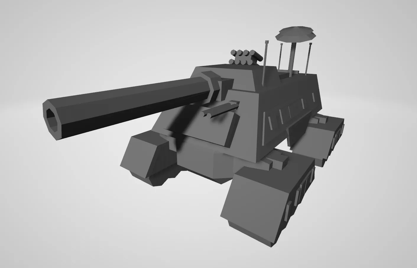 Heavy Armoured Ground Vehicle A4G002 3D print model