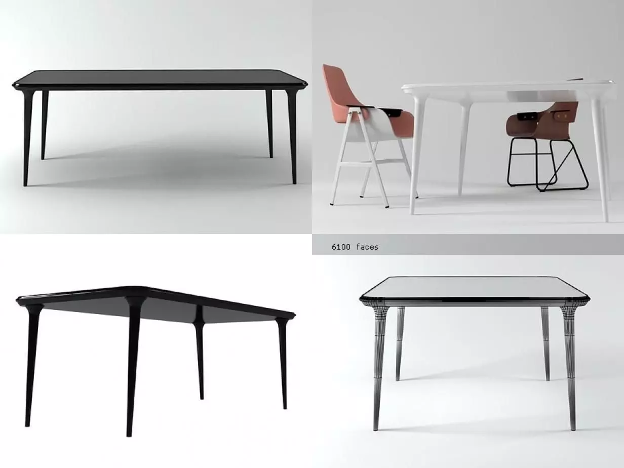 Showtime Table 3D model_0
