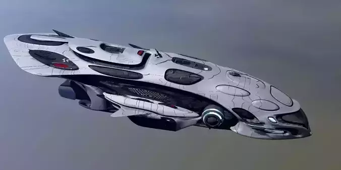 Anunaki Deep Space Patrol obj 3D model