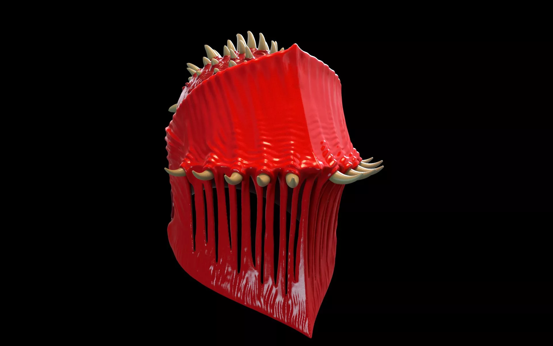 Hellish Crusader Helmet 3D print model