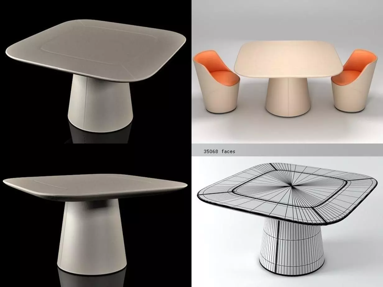 Mammut Table 3D model_0