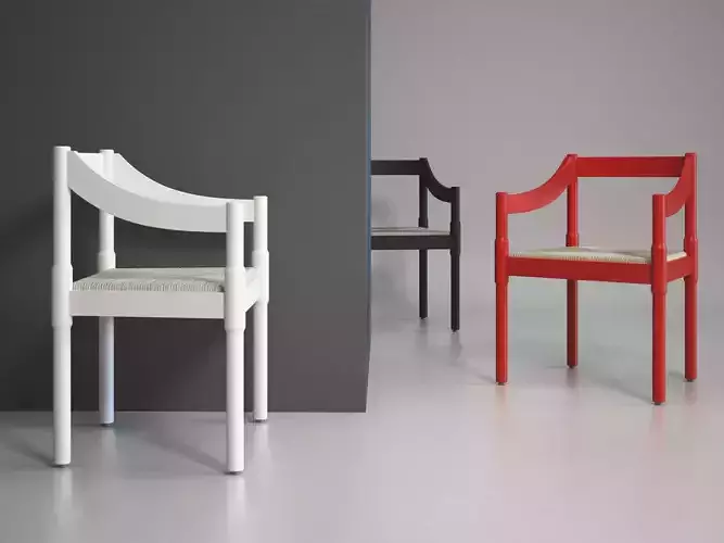 Carimate chair 3D model