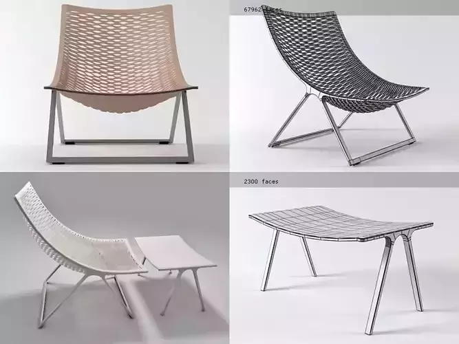 Loom lounge chair