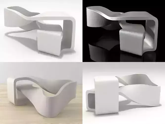 SW416 Low Table 3D model SW416 Low Table 3D model