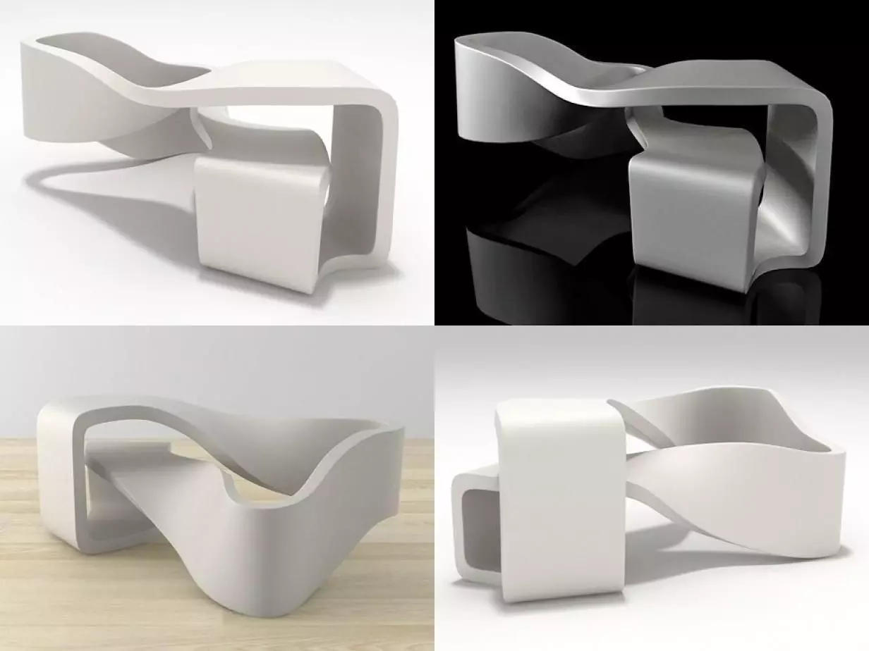 SW416 Low Table 3D model_0