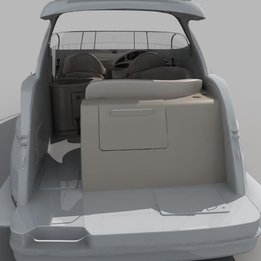 Yacht 01 3D model_12
